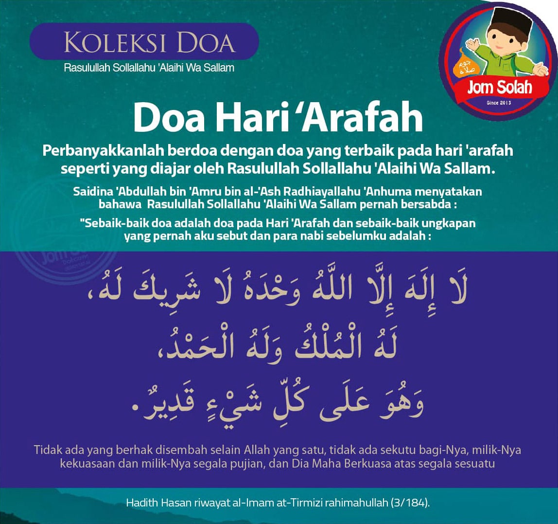 Doa Hari Arafah